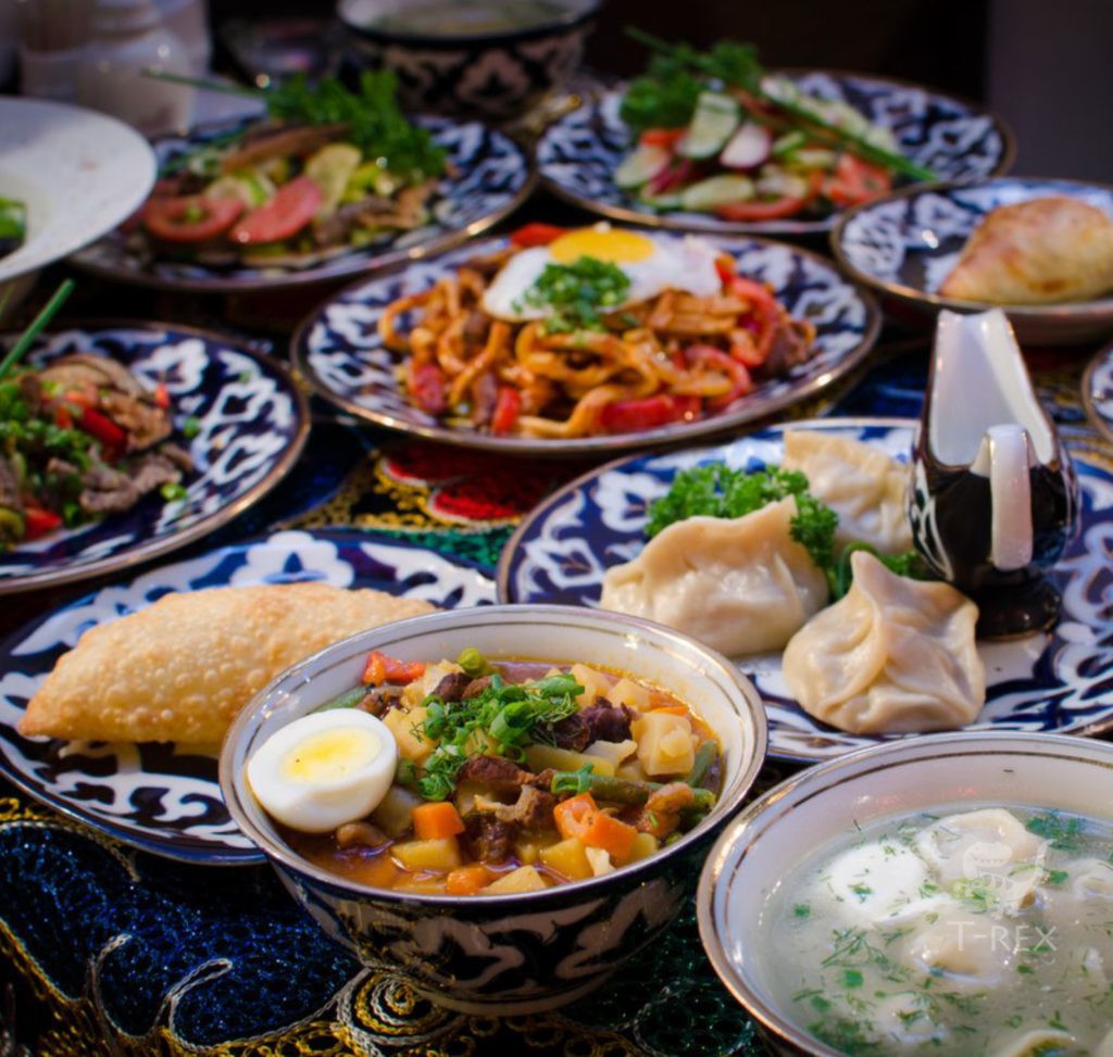 Узбекский дастархан узбекская кухня